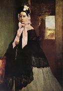 Edgar Degas Lady France oil painting artist